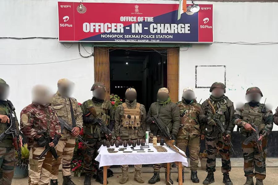 Huge cache of arms and ammunitions recovered in operation in Manipur dgtl