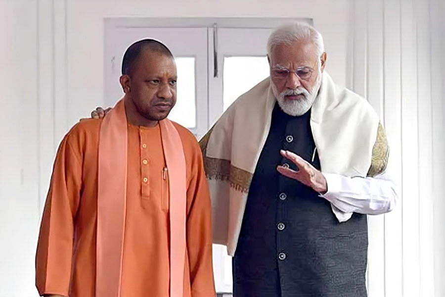 Yogi being uttered coupled with Modi, Not only workers, leaders too, Does BJP enter into AITC Syndrome