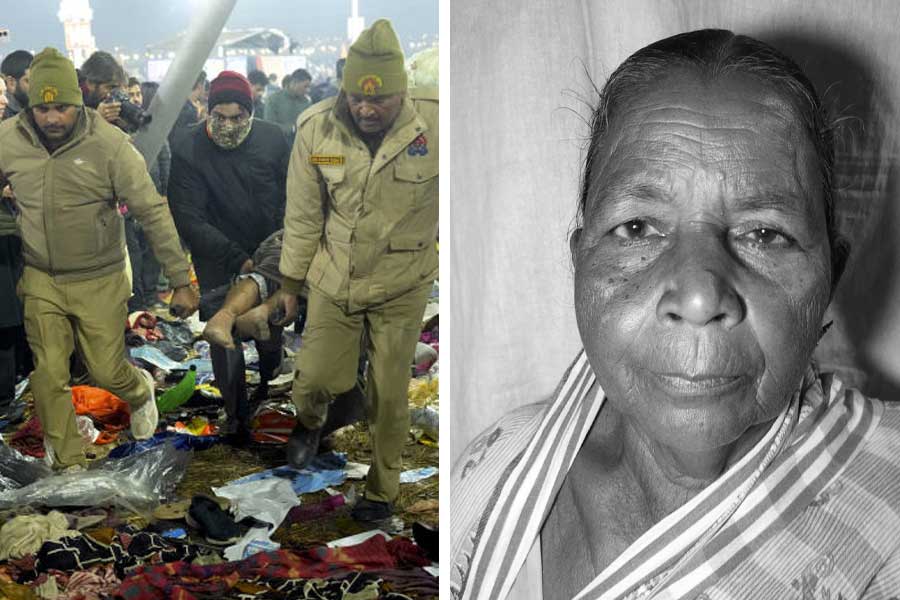 West Midnapore resident 78 year old Urmila Bhuiyan dies in Prayagraj family assumes death due to stampede in Maha Kumbh dgtld