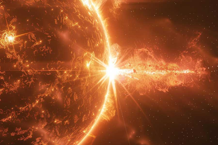 NASA have warned of a significant solar flare approaching Earth in 2025 