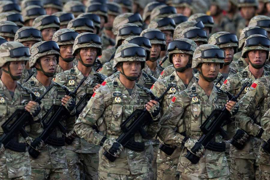 US vs China military strength comparison in 2025 by Global Firepower Index 