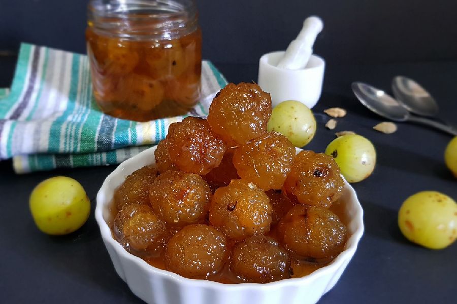 Amla and honey