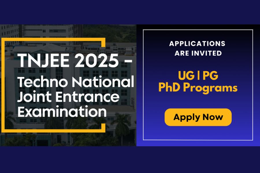 Techno India Group's 'Techno National Joint Entrance Examination' (TNJEE-25) offers exclusive opportunities for undergraduate and postgraduate students dgtl