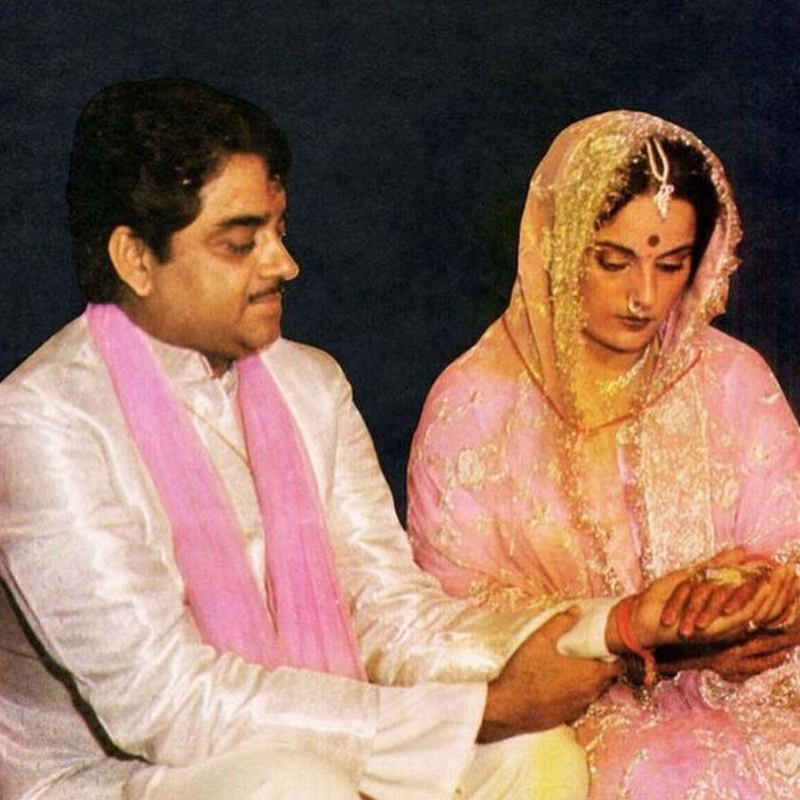 Shatrughan Sinha with Poonam Sinha