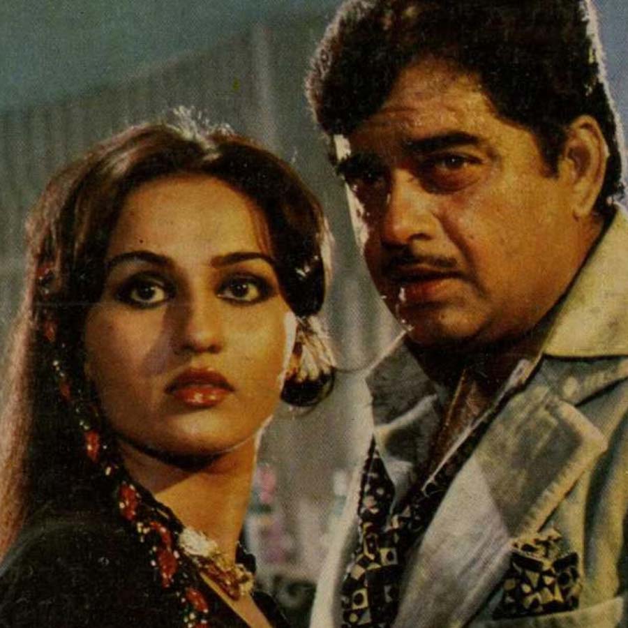 Shatrughan Sinha with Reena Roy