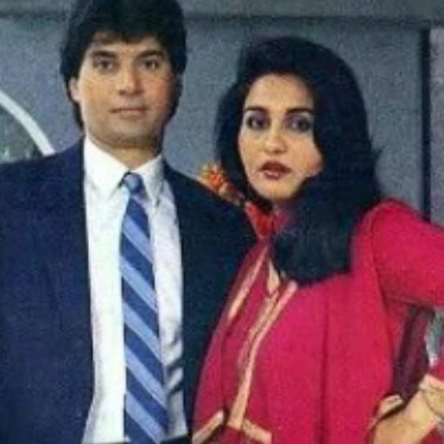 Reena Roy with Mohsin Khan