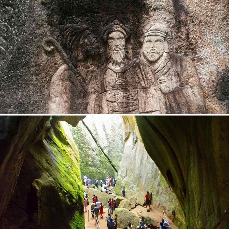 ইডাক্কাল গুহায় রয়েছে  প্রাগৈতিহাসিক গুহাচিত্র।