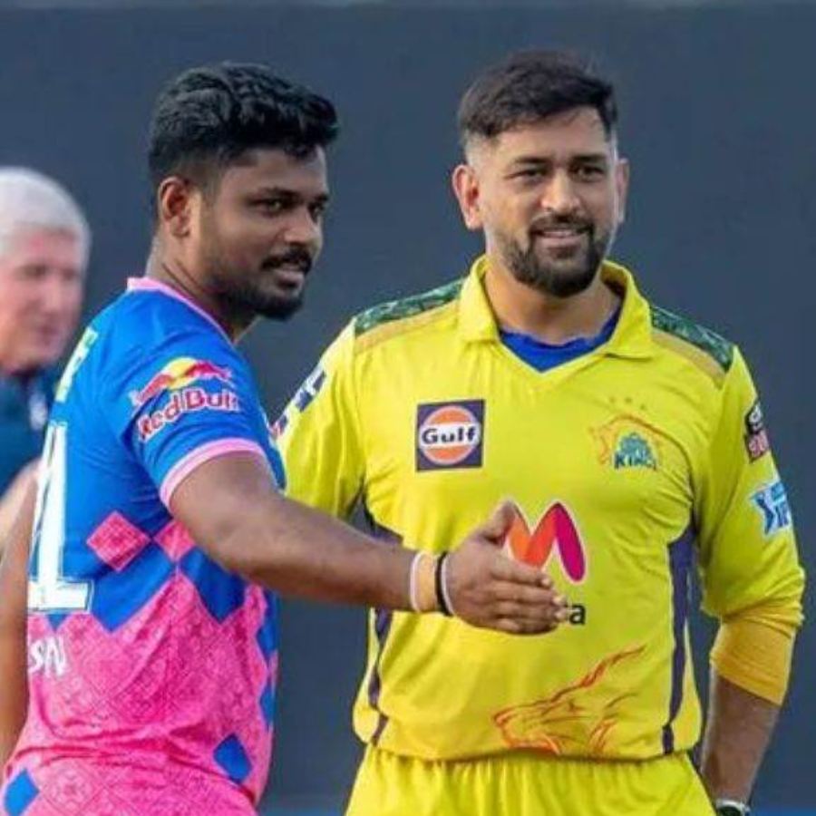 picture of Sanju Samson and MS Dhoni