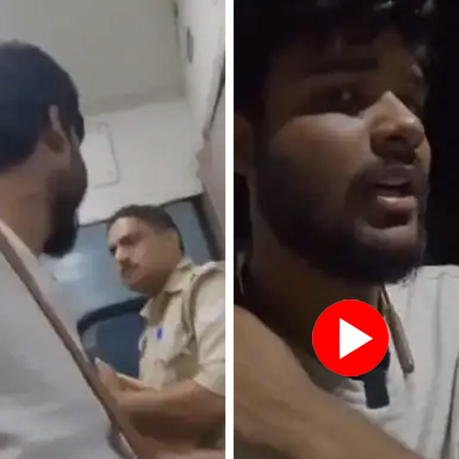 brawl between a passenger and pantry car staff