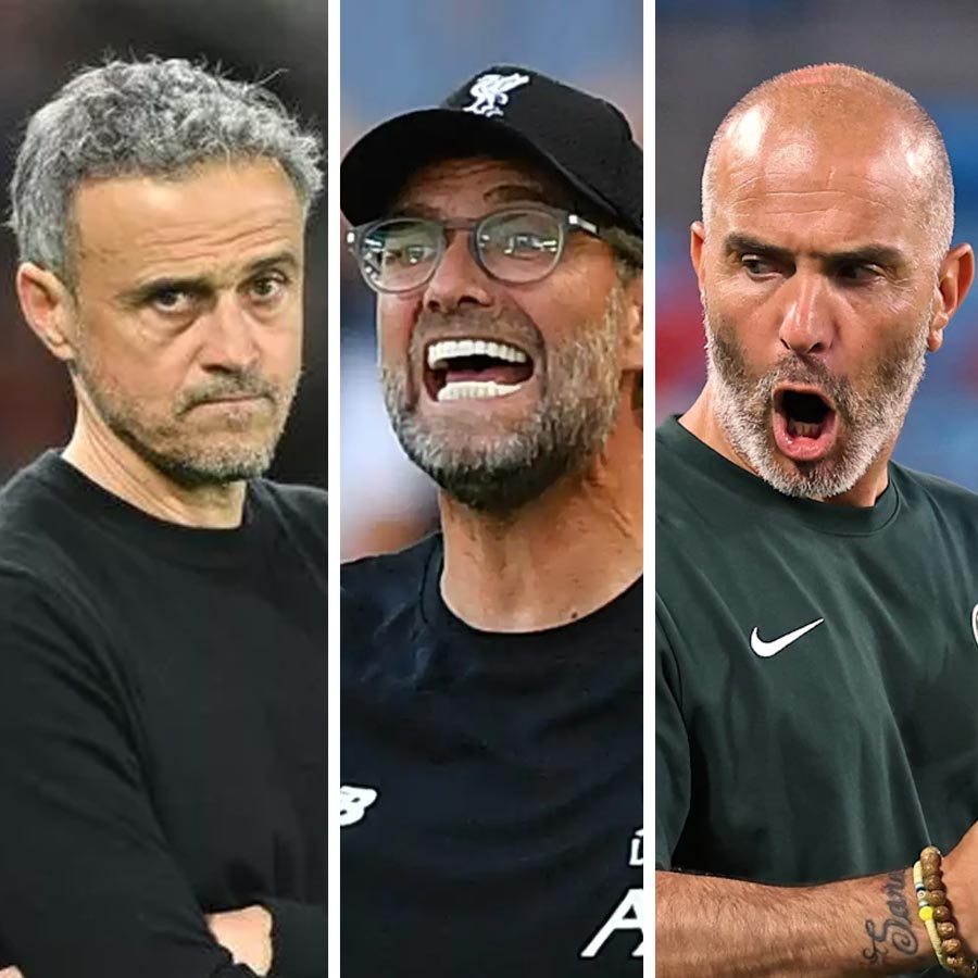 Luis Enrique, Jurgen Klopp, Enzo Maresca