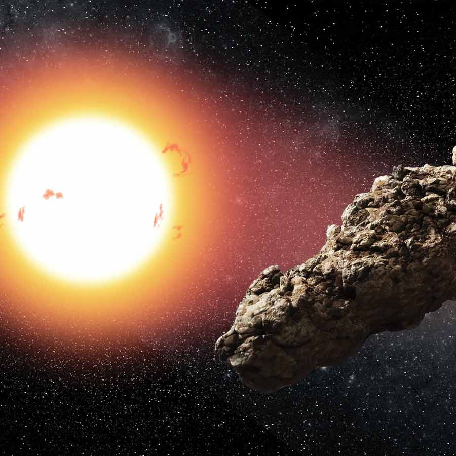 Interstellar object enters solar system dgtl