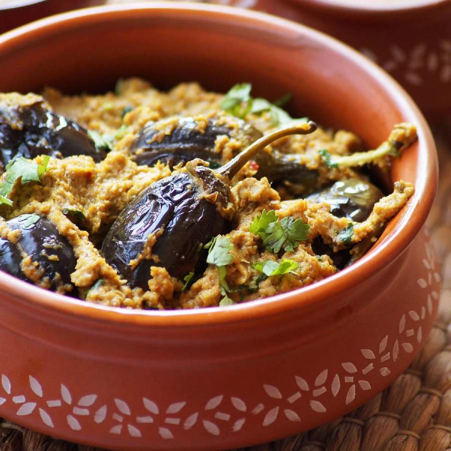 A Rathyatra Special Recipe Of Goti Baigan that is offered to Lord Jagannath as one item of his 56 bhog in Puri Temple dgtl