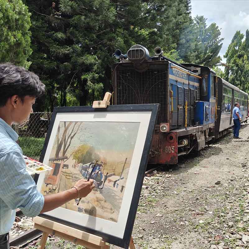 Birthday of Toy Train