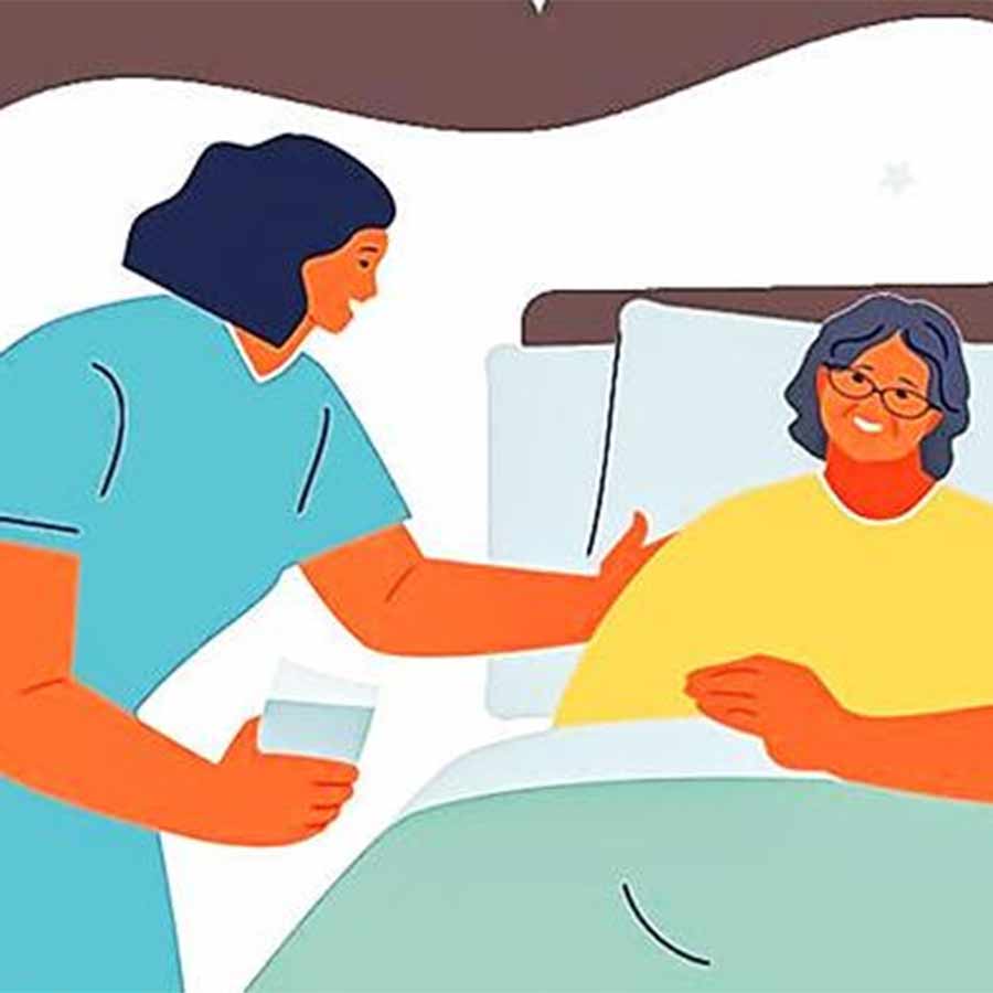 If the nurses are not well, medical services will not be provided and the patients will not be well