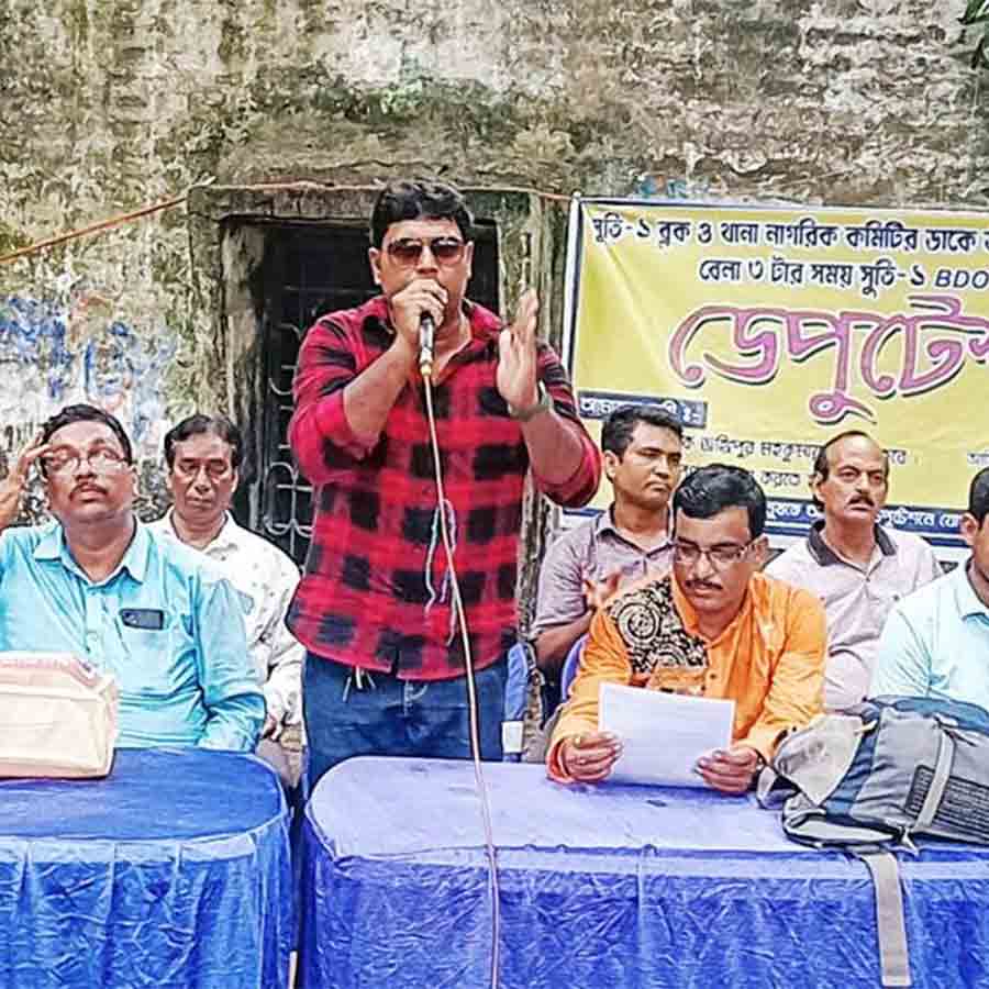 Suti Block-1 do not want to be a part of Newly formed sub division Farakka