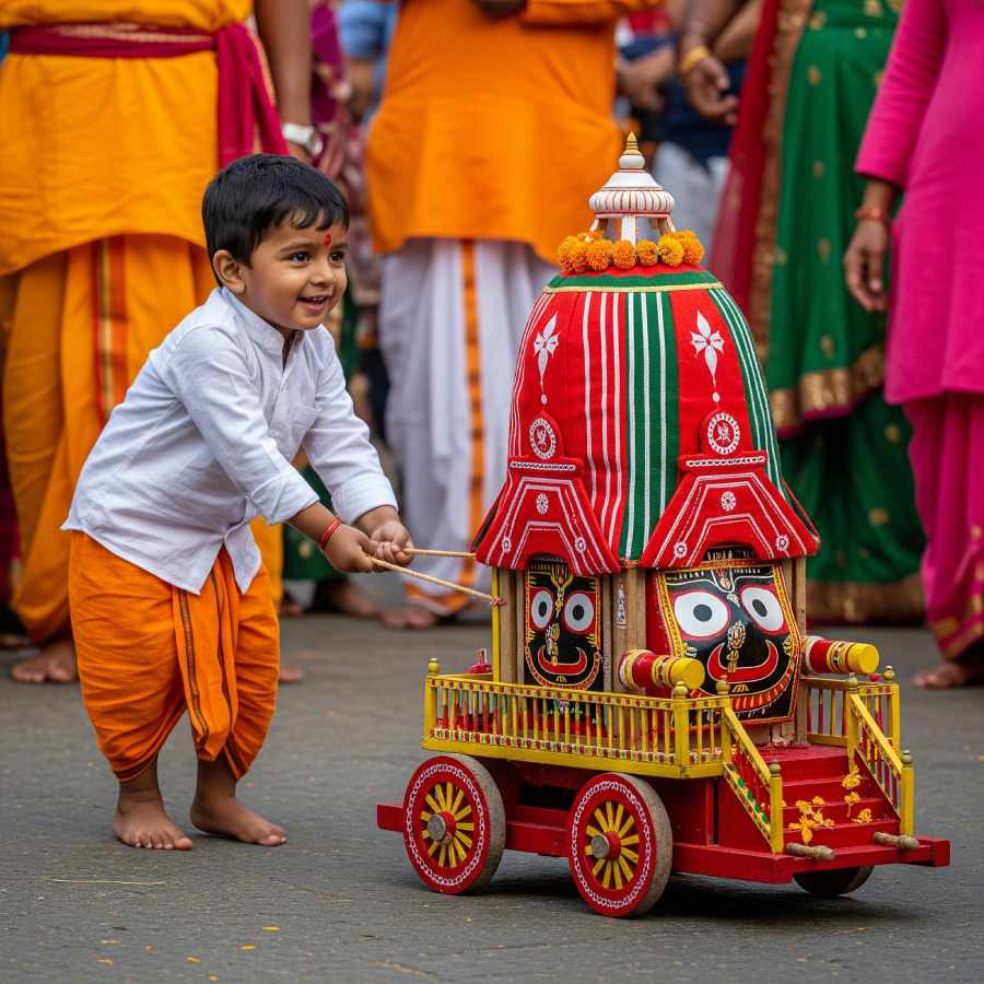 After Rathyatra how to pack your childs mini Chariot dgtl