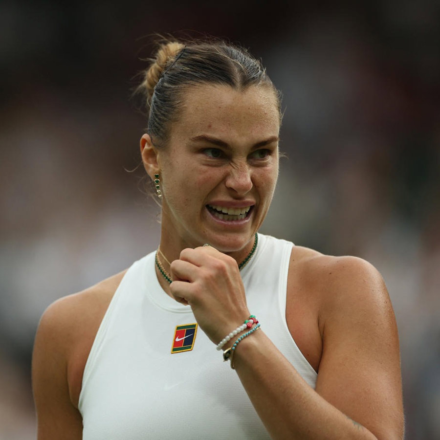 Top seed Aryna Sabalenka through to the quarter final of Wimbledon 2025 dgtl