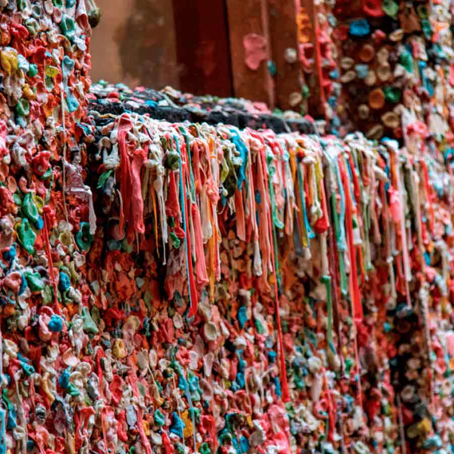America's Chewing Gum Wall