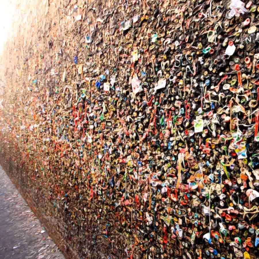 America's Chewing Gum Wall
