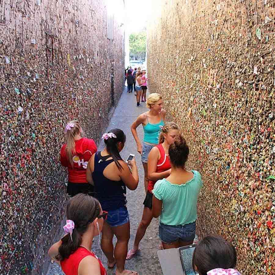 America's Chewing Gum Wall