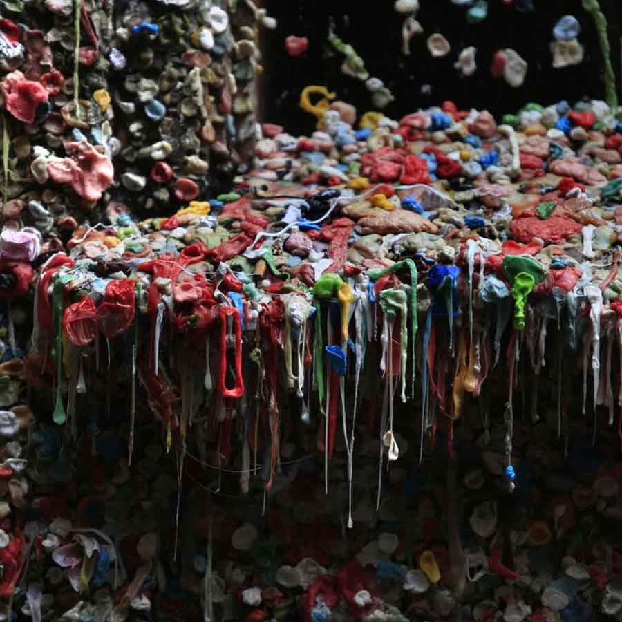 America's Chewing Gum Wall