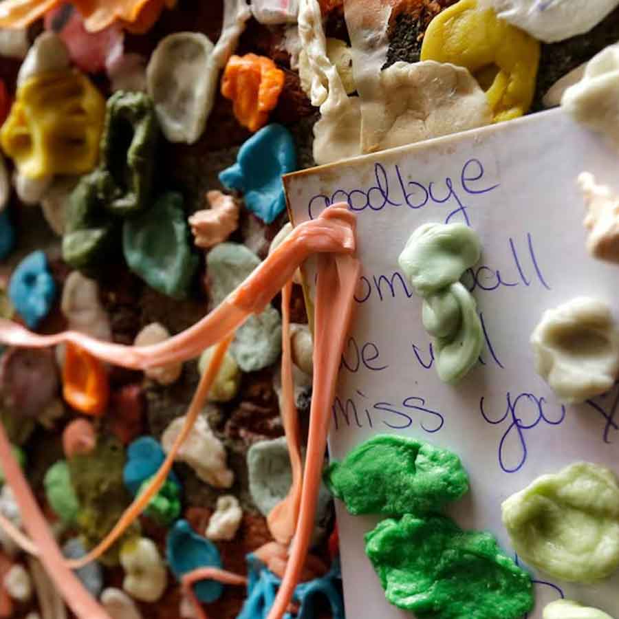 America's Chewing Gum Wall
