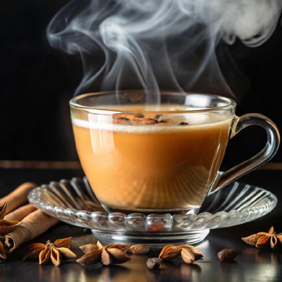 মশলা চায়ে চুমুক দিন বৃষ্টির সন্ধ্যায়।