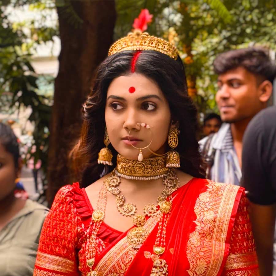 daily routine of actress Rajnandini Paul after starting shooting for Star Jalsha’s new serial Rajrajeshwari Rani Bhabani dgtl