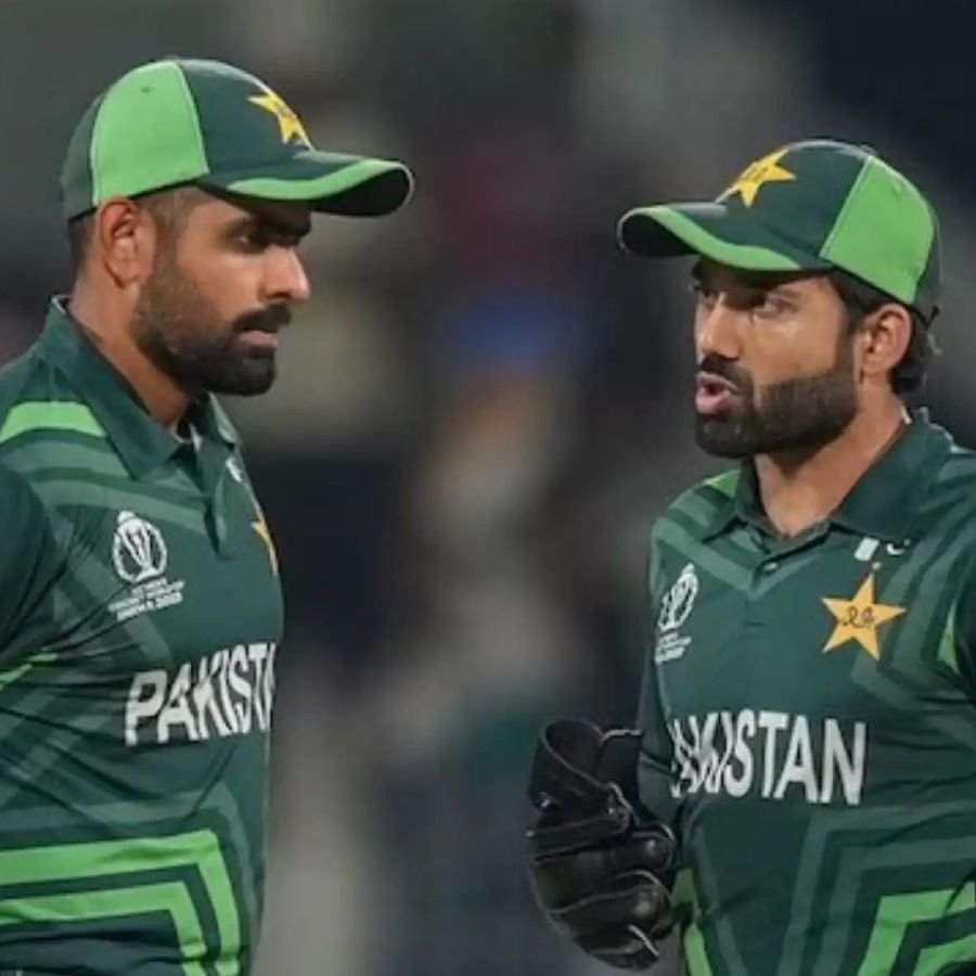 picture of Babar Azam and Mohammad Rizwan