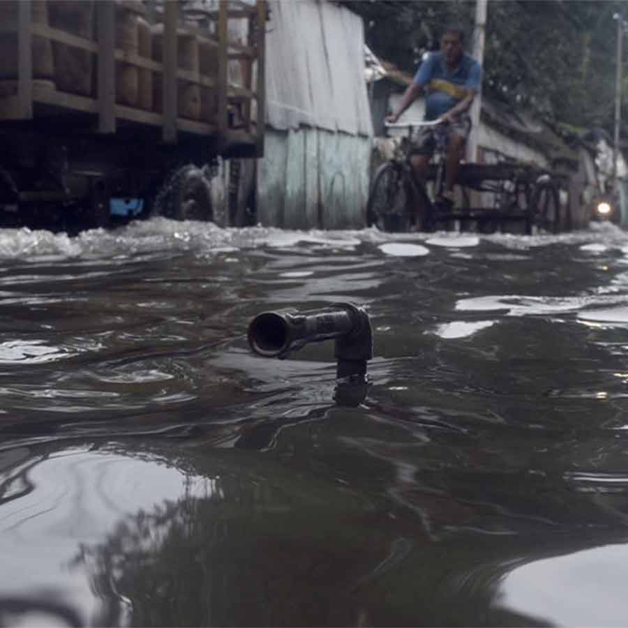 Flood situation in Howrah