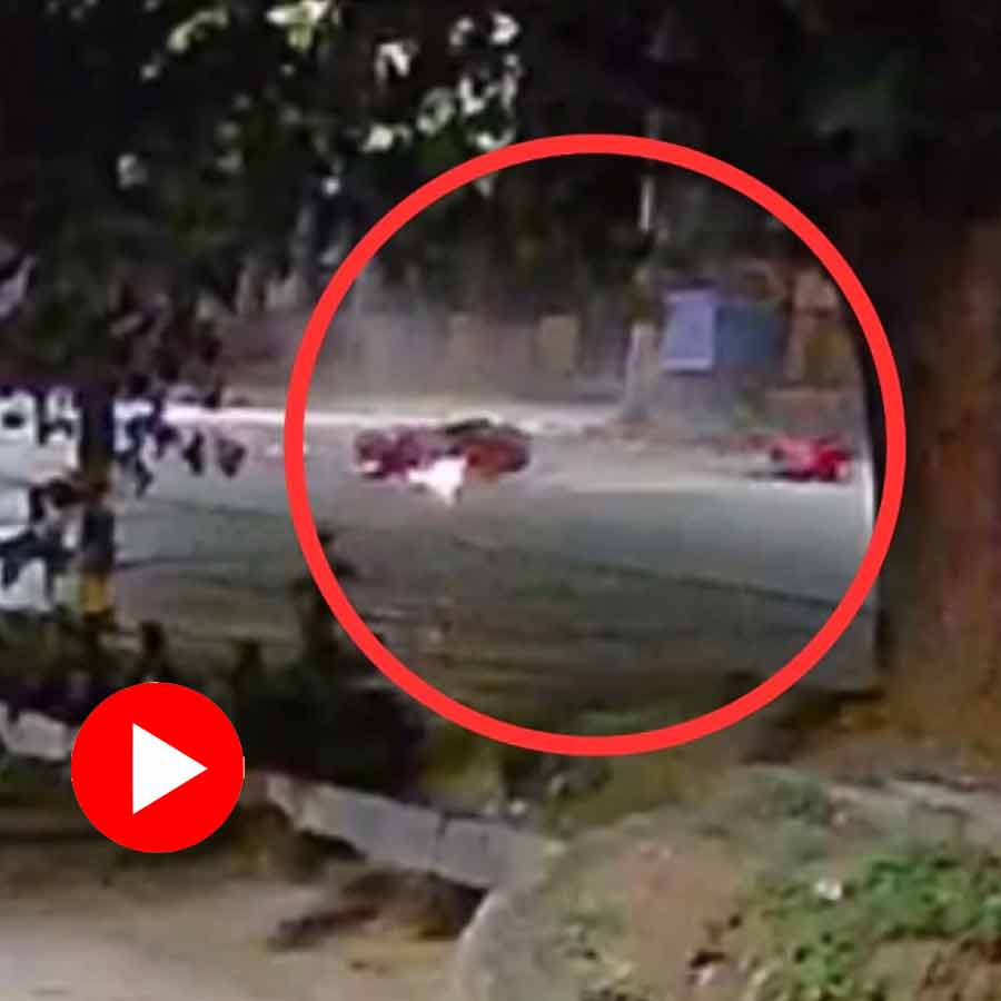 Video of speeding hayabusa collide with food delivery guy in Mysuru