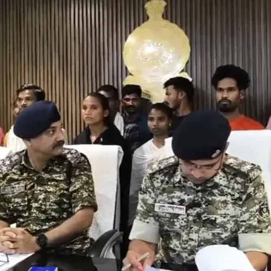 12 Maoists surrender before security forces in Dantewada district of Chhattisgarh