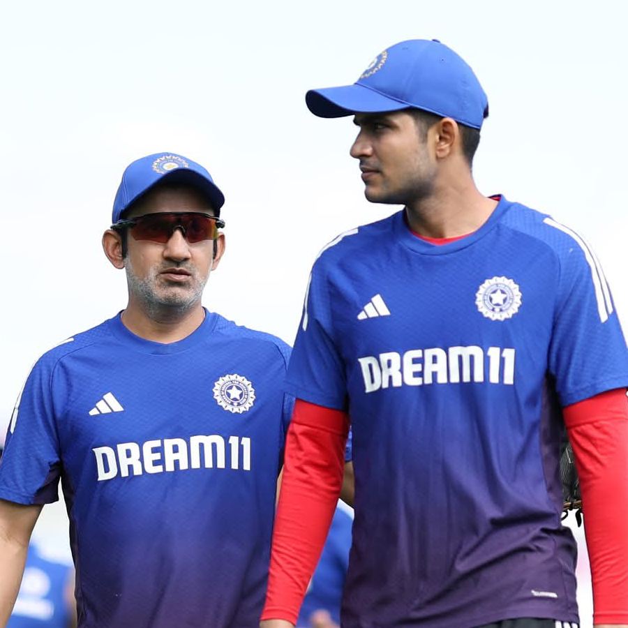 Picture of Gautam Gambhir and Shubman Gill
