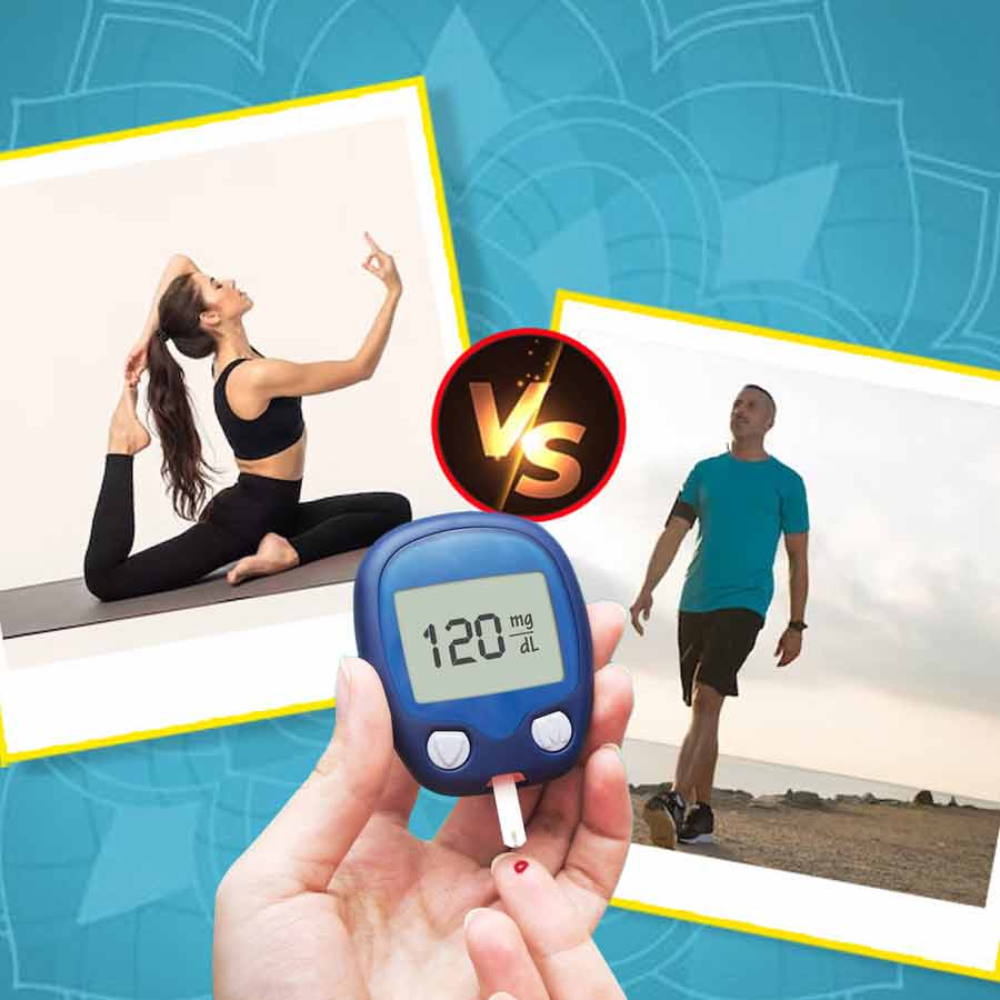 Walking or Yoga which one is better for diabetes and blood sugar control, says doctor dgtl