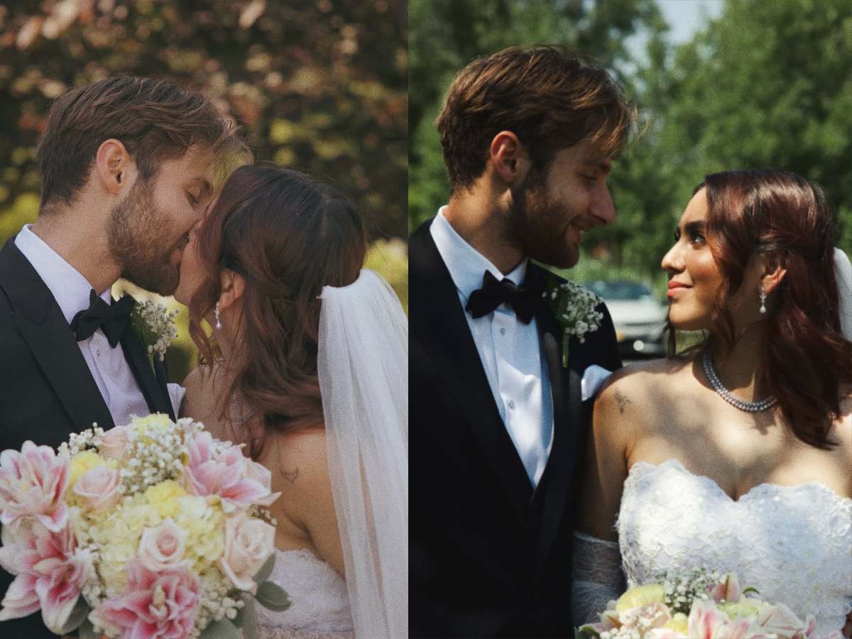 শেন-আলিয়ার বিয়ের মুহূর্ত।