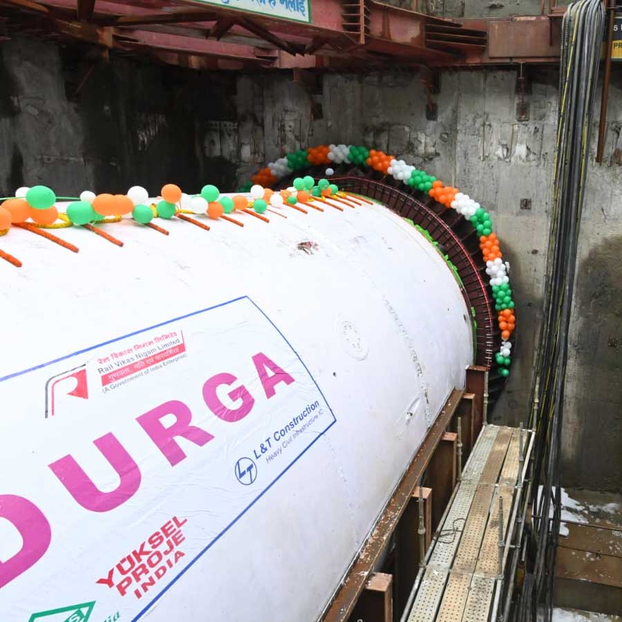 Excavation work for Joka-BBD Bagh Metro tunnel begins in Khidirpur