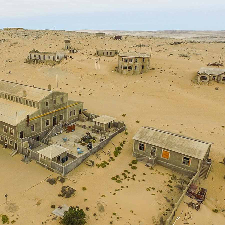 The African ghost town