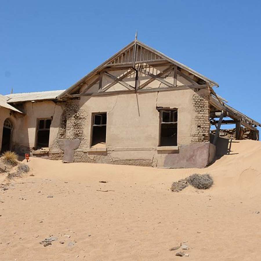 The African ghost town
