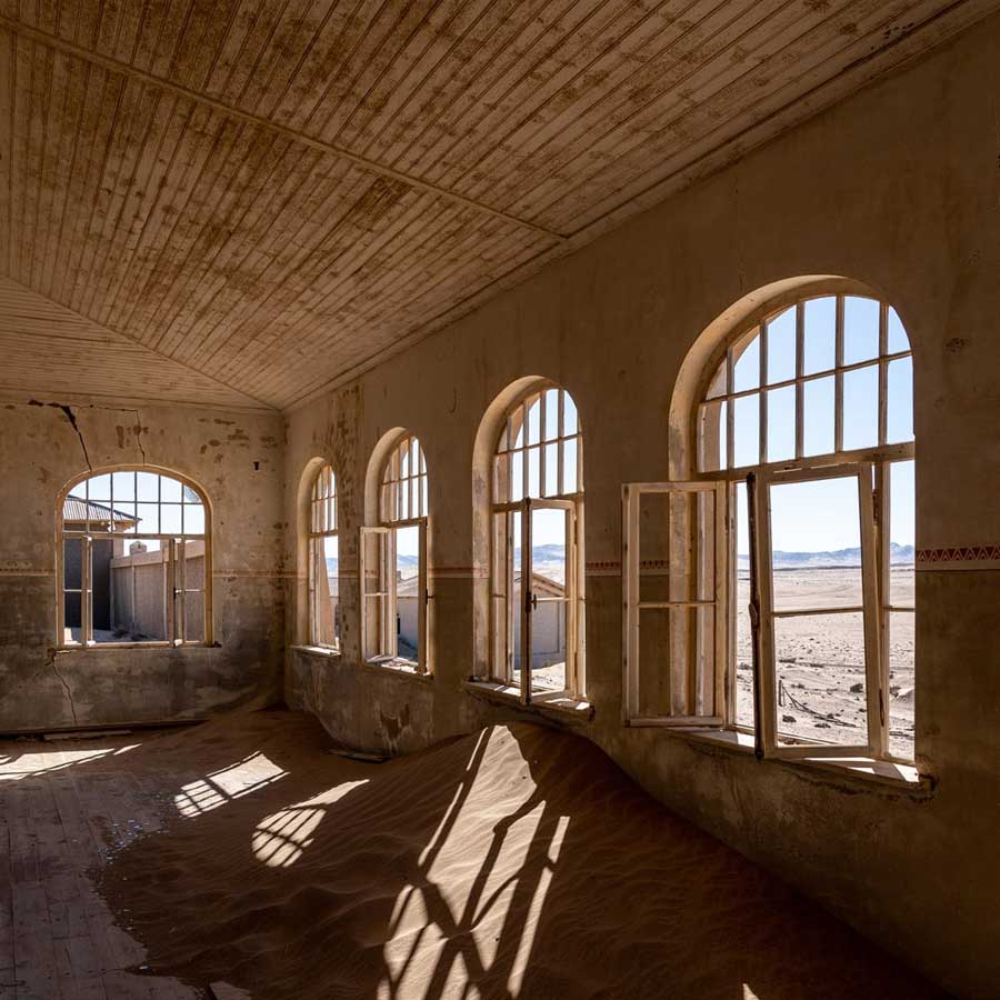 The African ghost town