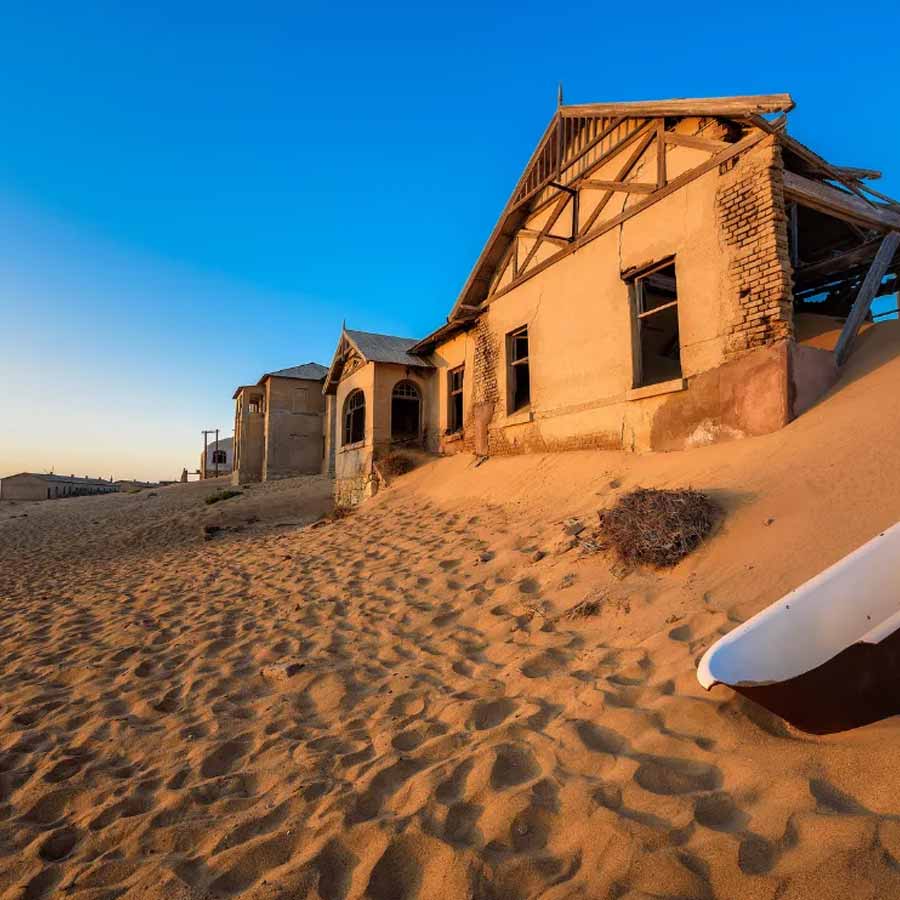 The African ghost town