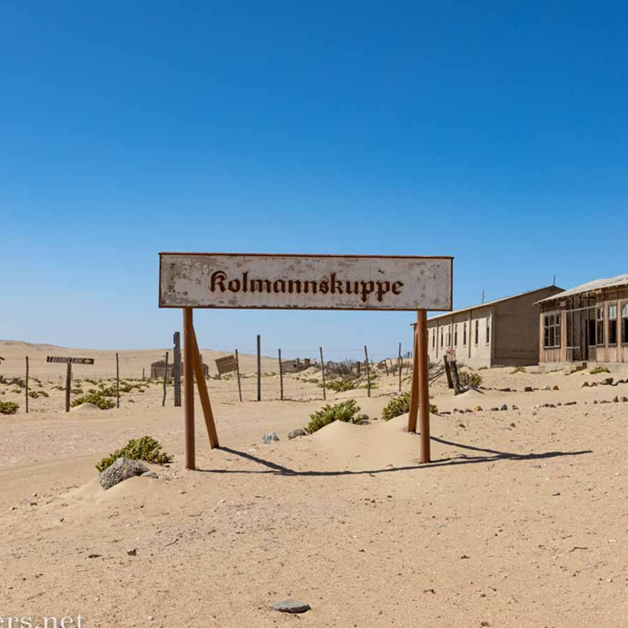 The African ghost town