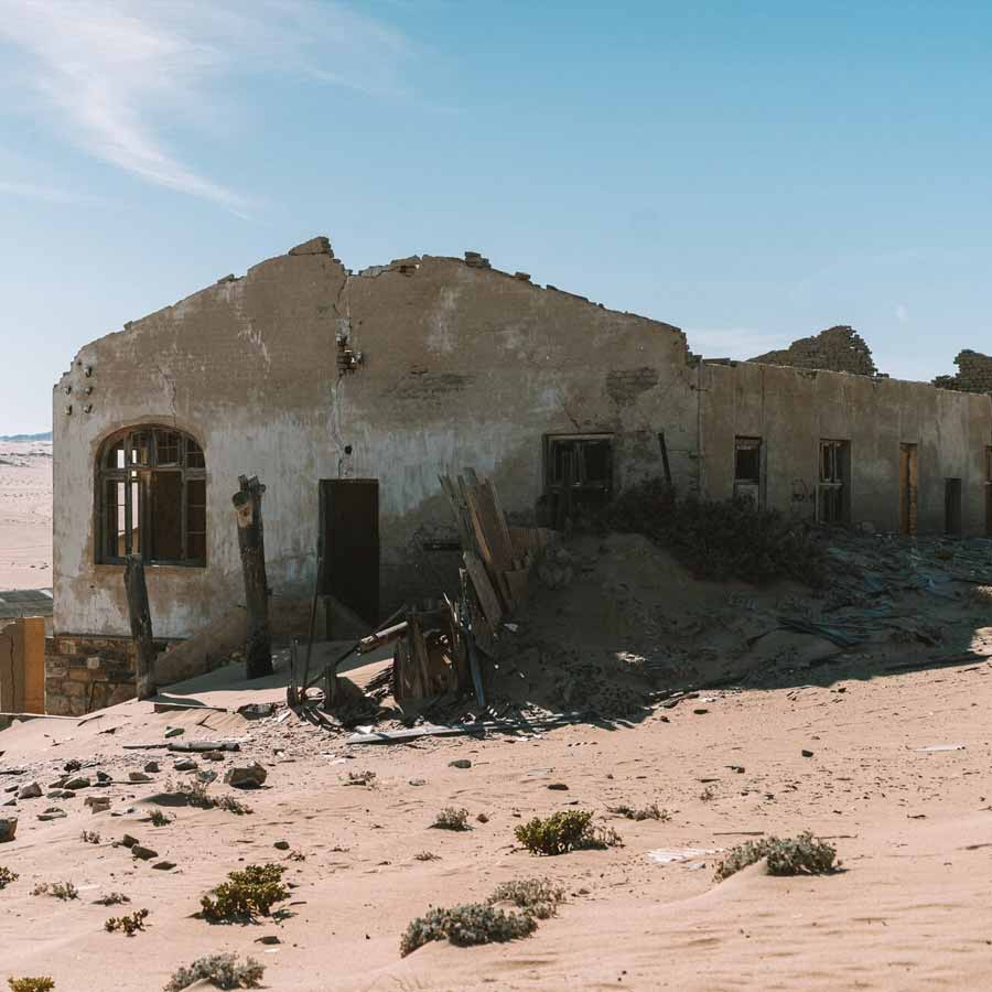 The African ghost town