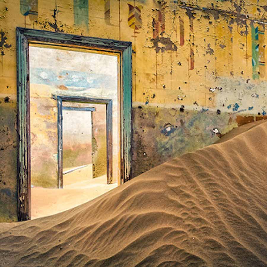 The African ghost town