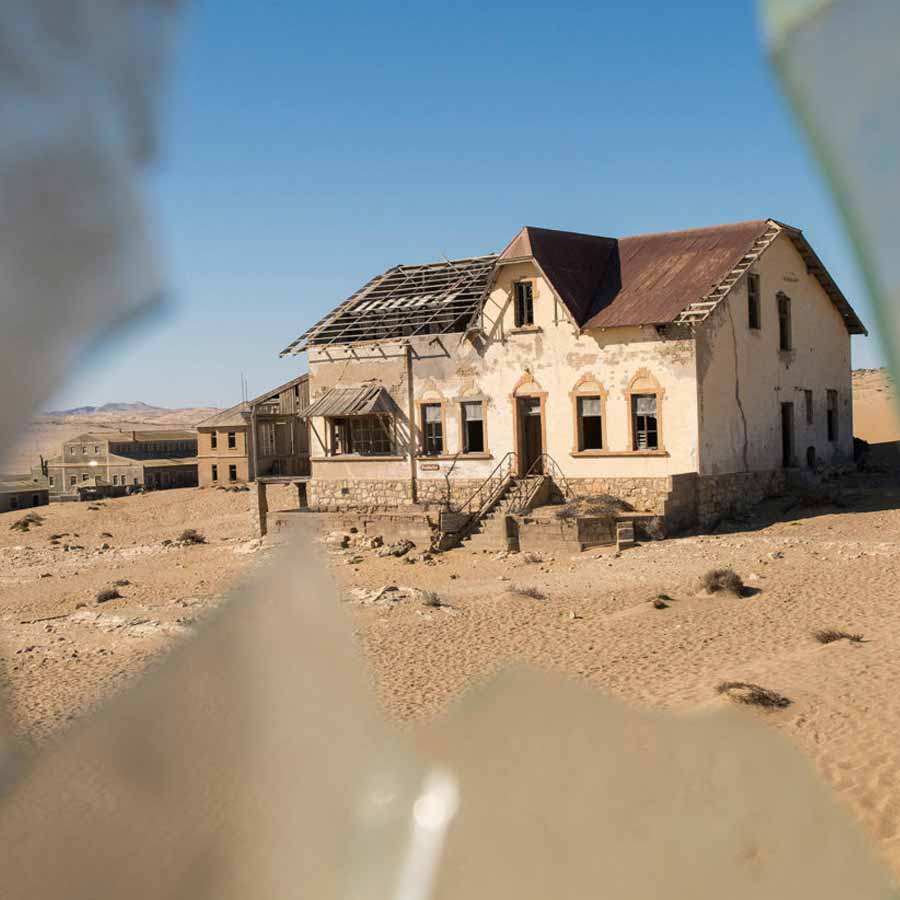 The African ghost town