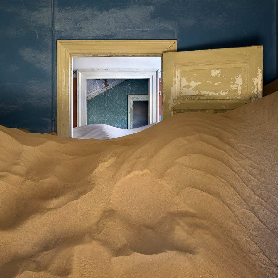 The African ghost town