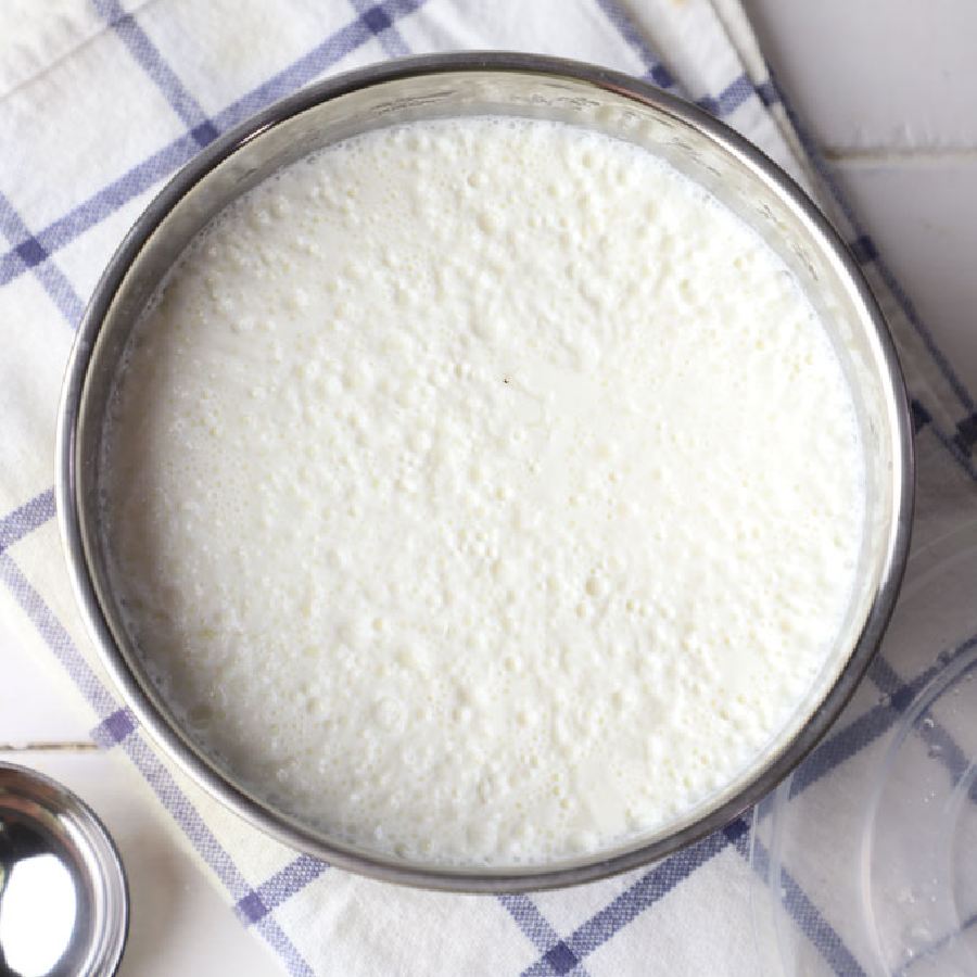 স্টিলের পাত্রে দীর্ঘ সময় ধরে দই সংরক্ষণ করা উচিত নয়।