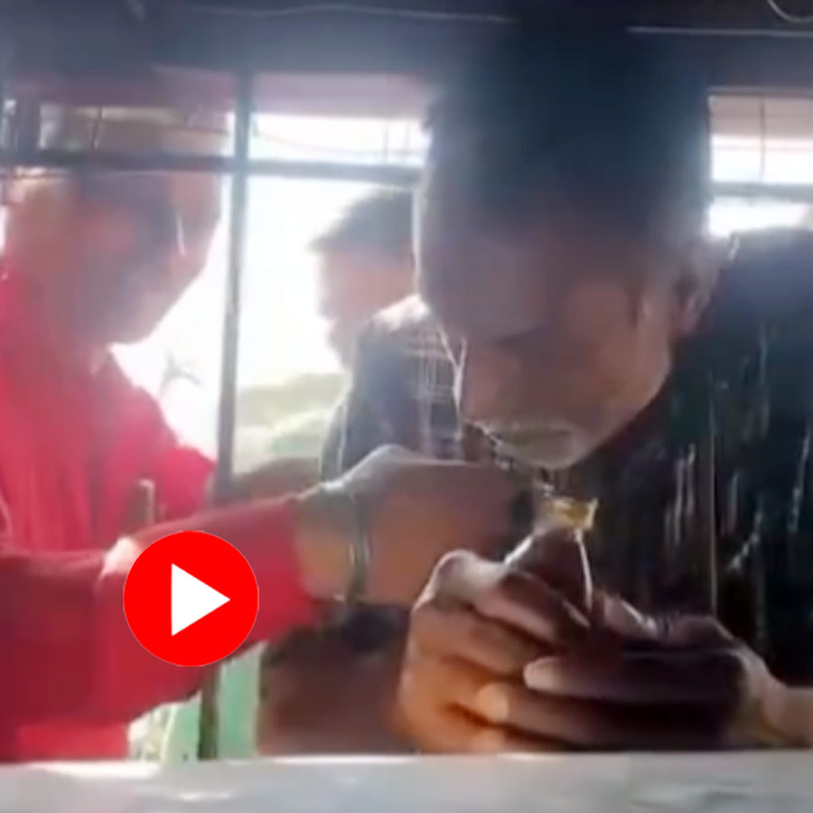 Drunk man got trapped into iron grill while buying alcohol, video goes viral dgtl