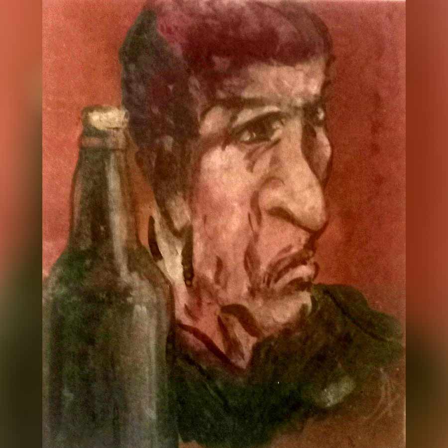 Review of an art exhibition on artworks of Ashok Mukherjee