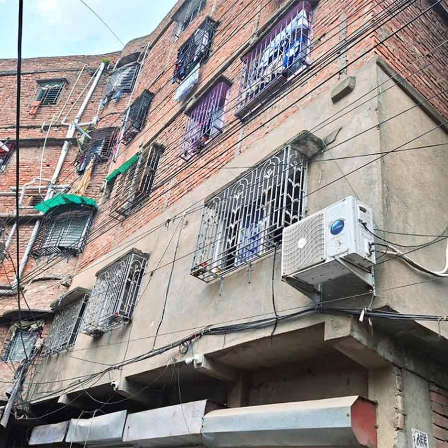 Bankura residents put up posters at Sweta Khan's house