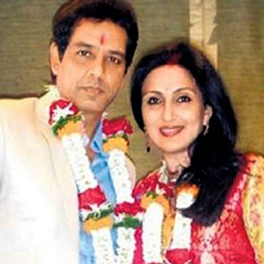 Anup Soni with Juhi Babbar Soni